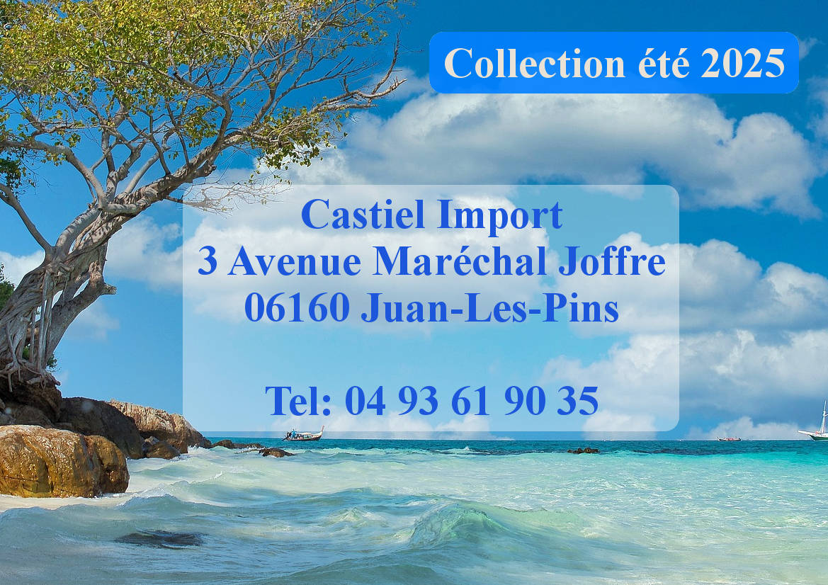 Collection Plage 2025 Castiel Import